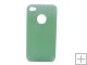 Green Plastic Mobile Phone Case for iPhone (R)