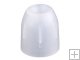 Fenix AOD-M White Color Flashlight Plasitc Diffuser Tip(TK11, TK15, TK22, RC10, RC15)