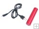 Stylish Mobile Power Tube USB Charger 2600mAh