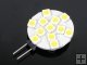 G4-12SMD 1.2W 12 Warm White LED Car light