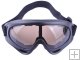 Plastic Coffe Outdoor UV 400 Protection Anti-shock Desert Locusts Goggles