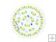 24 LED 12W White LED Car Light