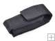 Black Nylon Small Holster Belt Velcro Pouch for LED Flashlight Torch