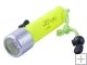 Shallow Light 3W LED 120Lm Plastic LED Diving Flashlight Torch