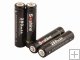 Soshine 10440 LiFe PO4 Rechargeable 3.2V 280mAh Battery - 4-Pack
