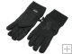 Waterproof Warm Full Finger Gloves - Black