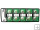 Alkaline button cell battery AG10