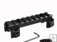 Y0031 Flashlight Scope Mount Rail Weaver Adaptor,Height extensional Rail Adaptor