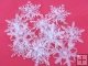 Christmas Gift 12 Pcs Snowflake Light String with Colorful LED Light