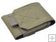 Multi-function Hanging Cloth Mobile Pocket Case Bag For iPhone -Green