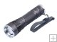 CREE XM-L T6 Adjustable Focus Zoom LED Flashlight - Titanium