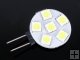 G4-6SMD 0.6W 6 White LED Car Light