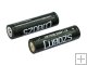 SZOBM ZY14500 900mAh 3.7V Rechargeable Protected Li-ion battery 2-Pack