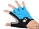 iQ PENUIZLMI Blue Black Color Outdoor Sport Half-finger gloves