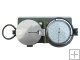 6-5 Classic Military Hiking Camping Lensatic Compass
