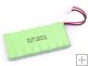 9.6V 1800mAh Ni-MH Rechargeable Battery Set (8 Pack)