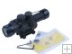 Accurate M6 4x25 Tactical Riflescope with 5mW Red Laser Sight