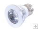 E27 1W LED Downlight Spot Light Bulb-Cool White