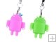 2 PCS Android Robot Micro SD Card Reader with Key Ring Chain