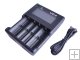 XTAR VC4 4 Slot Digital Displays Intelligent Charging Battery Charger
