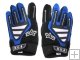 FOX Full Finger Motorcycle Racing Gloves - Black And Blue