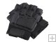 HUI-13478 AK Army Half Finger Airsoft Combat Outdoor Gloves