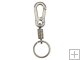 Keychain Solid Durable Brass Padlock Hook Key chain