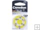 ZincAir A10 1.4V Camelion Pack of 6 Button Cell