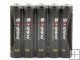 Soshine 5 x AAA 350mAh 3.7v rechargeable Li-ion battery