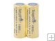 TangsFire IMR 18500 1800mAh 3.7V Rechargeable Li-HP Battery (1 Pair)