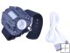 CREE XPE LED 600lm 4 Mode Rechargeable Wrist LED Flashlight Torch