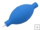 Blue Rubber Dust Bellow Hurricane Blower Cleaner for Digital SLR Cameras