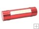 LT-XL80 6xLED 1200Lm 3 Mode Rechargeable 2 in 1 LED Flashlight Torch -Red