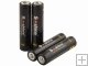 Soshine 10440 Li-ion Battery Rechargeable 3.7V 350mAh Battery - 4-Pack
