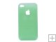 Green Plastic Mobile Phone Case for iPhone (A)