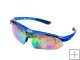 PC Riding Glasses 5 Lens Polarized Myopia Goggles