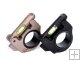 SPY11 25/30mm Aluminum Alloy Tactical Accessories Hunting Gun Ring Mount with Green Bubble Level