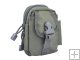 Multifunction the shoulder bag Messenger bag Outdoor pockets Bag Kit（Army Green）