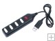 4-Port Hi-Speed USB 2.0 Hub With Switch Button