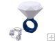 Diamond Ring Shaped USB LED Valentine Ring Lamp