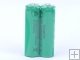2Pcs TangsFire AA 3300mAh 1.2V Rechargeable Ni-MH Battery Green