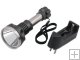 CREE XM-L T6 LED 5-Mode Flashlight Torch with 18650 Battery Charger (WB666)