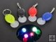 Plastic LED Keychain Promotional Gift 7 colors lighting Festival Light Mini LED Keychain