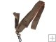 Tactical Single Point Rifle Sling Nylon Adjustable Strap with Thumb Buckle & Shoulder Pad