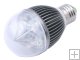 5W E27 Cool White High Power LED Light Bulb