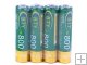 4 Pcs BTY 800mAh Ni-MH 1.2 V Rechargeable AAA Batteries