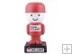 Warm color LED Mr Security workers Tv station Desk lamp