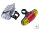 XY-126 LED Bicycle Front and Rear Light Set