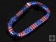 American Flag Pattern D-shaped Aluminum Alloy Carabiner