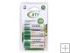 4 Pcs BTY 3000mAh Ni-MH 1.2 V Rechargeable AA Batteries